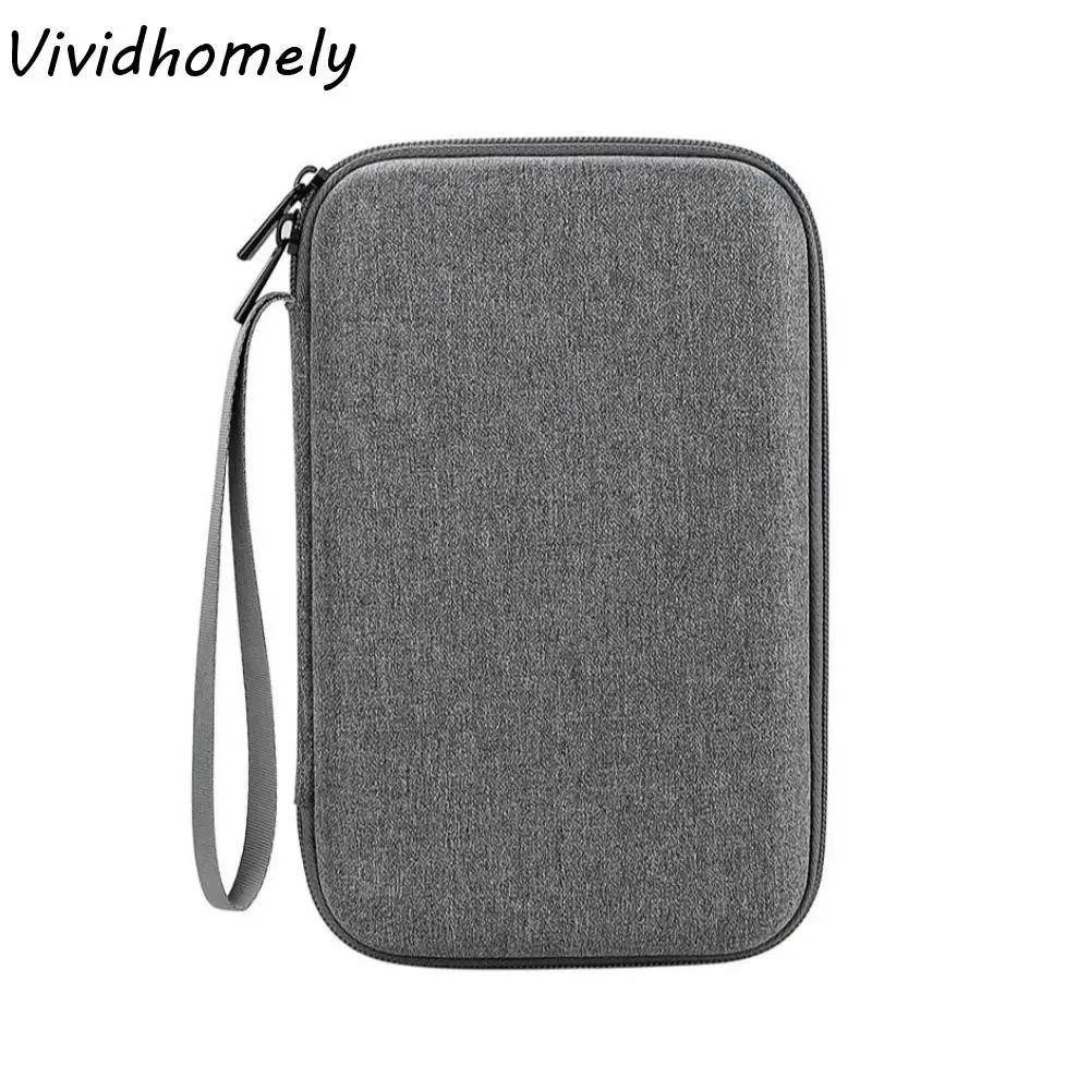 

Большой вместительный органайзер для дорожной электроники, жесткий чехол, водонепроницаемый чехол для флэш-накопителя цифрового жесткого диска, пыленепроницаемый, противоударный