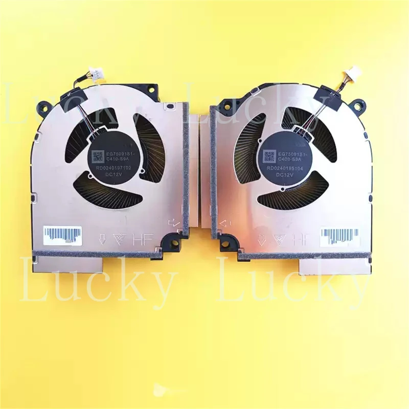 

Новый вентилятор охлаждения ЦП и ГП для HP Omen 16-AM TPN-Q304 P30017-001 P30018-001 DC12V