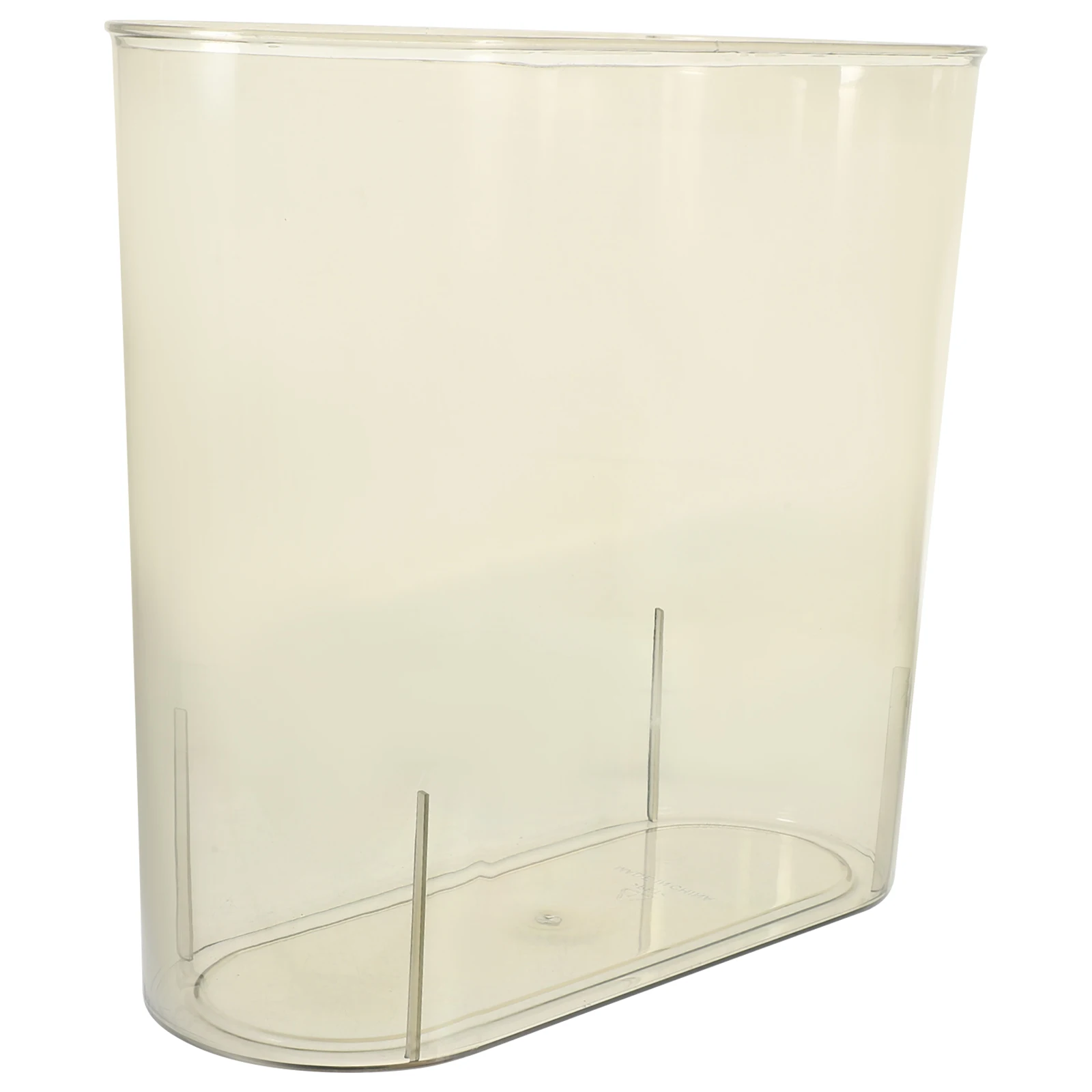 

Clear PET Trash Can 31 5x14x28 5cm Coffee Bedroom Bathroom Kitchen Office Waste Basket Home Garbage Can Plastic Wastebasket