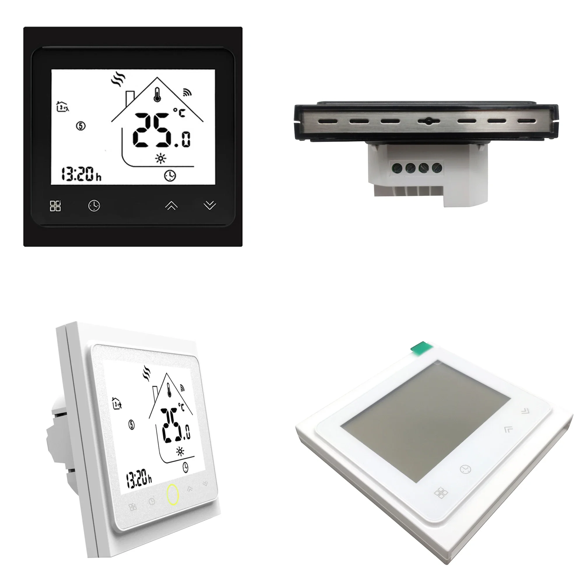 Minco Heat New BHT002 24V/95~250V Programmable and Voice Control Floor Heating/Water Heating/Gas Boiler Smart Tuya Thermostat