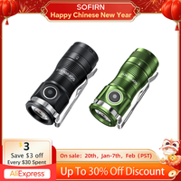 Sofirn Mini SC13 Powerful Flashlight SST40/519A LED 1300lm 18350 Rechargeable Led Light 95 High CRI Torch Lamp with Magnetic