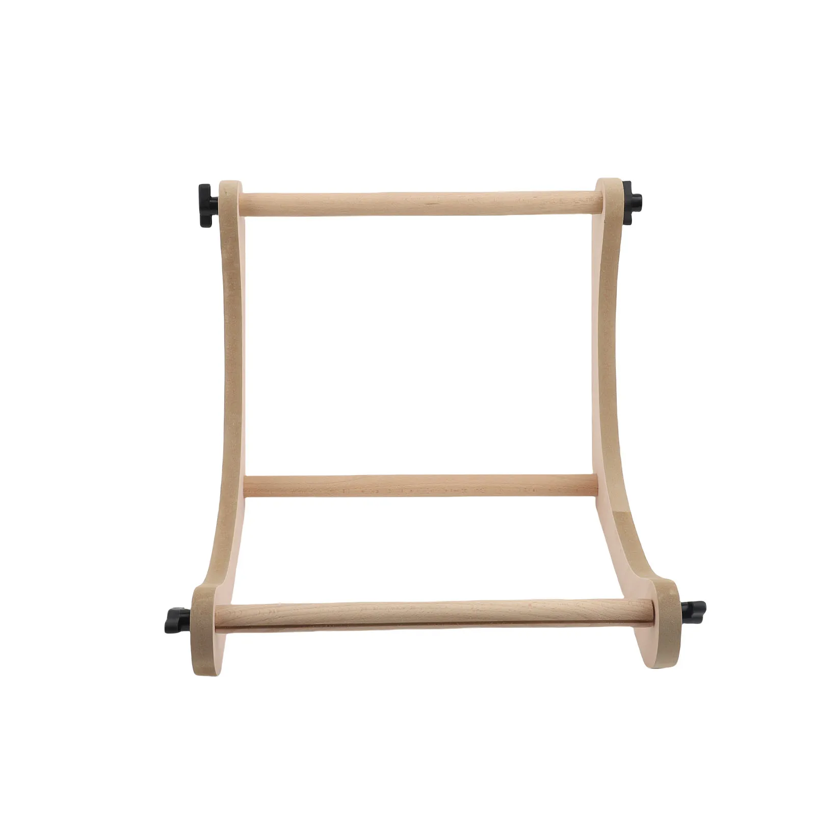 

Adjustable Embroidery Stand Adjustable Embroidery Table Stand Wooden Frame Crossed Stitch Hoop Holder for Needlework Projects