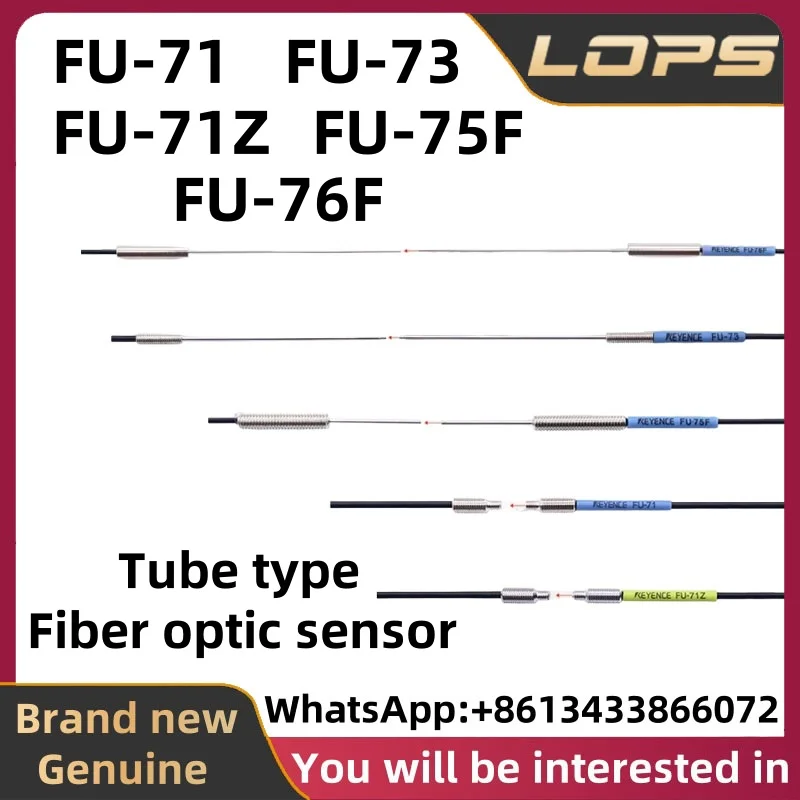 FU-71 FU-71Z FU-73 FU-75F FU-76F KEYENCE Tube type fiber optic sensor,  welcome to consult