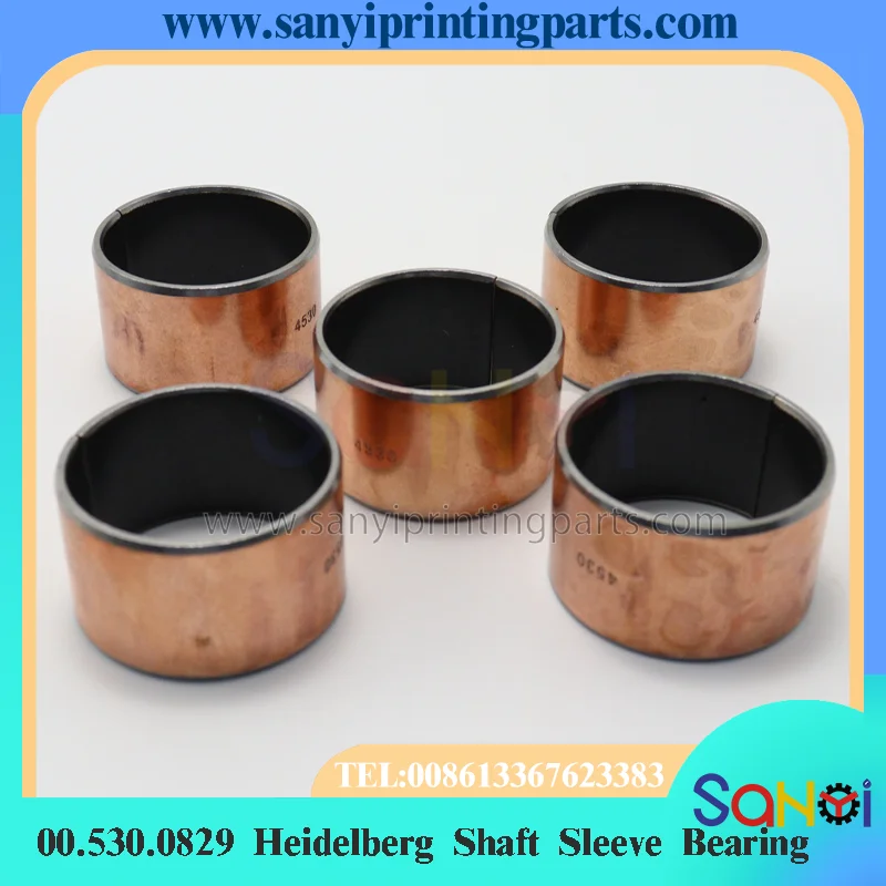2 Piece 00.530.0829 Heidelberg Shaft Sleeve Bearing 50x30x45MM For Printing Machine Parts