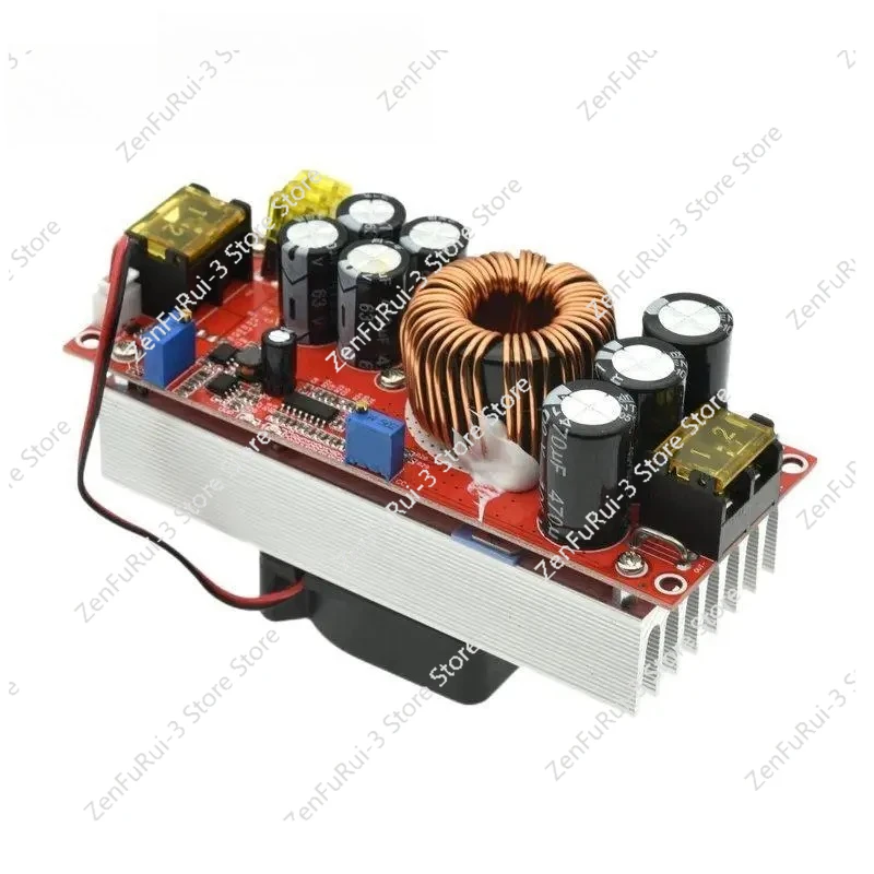1800W 40A DC-DC Boost Converter Step Up Power Supply Module 10-60V To 12-90V Adjustable Voltage Charger