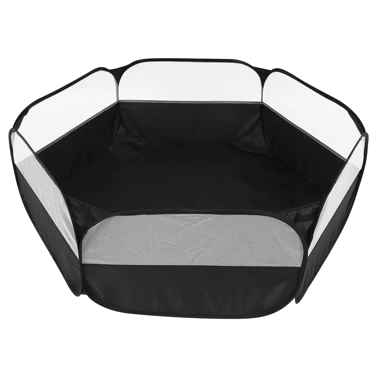

Nylon Foldable Pet Playpen Indoor Hamster Cage Small Animals Supply Durable Storage Healthy Safe Sturdy Home Use