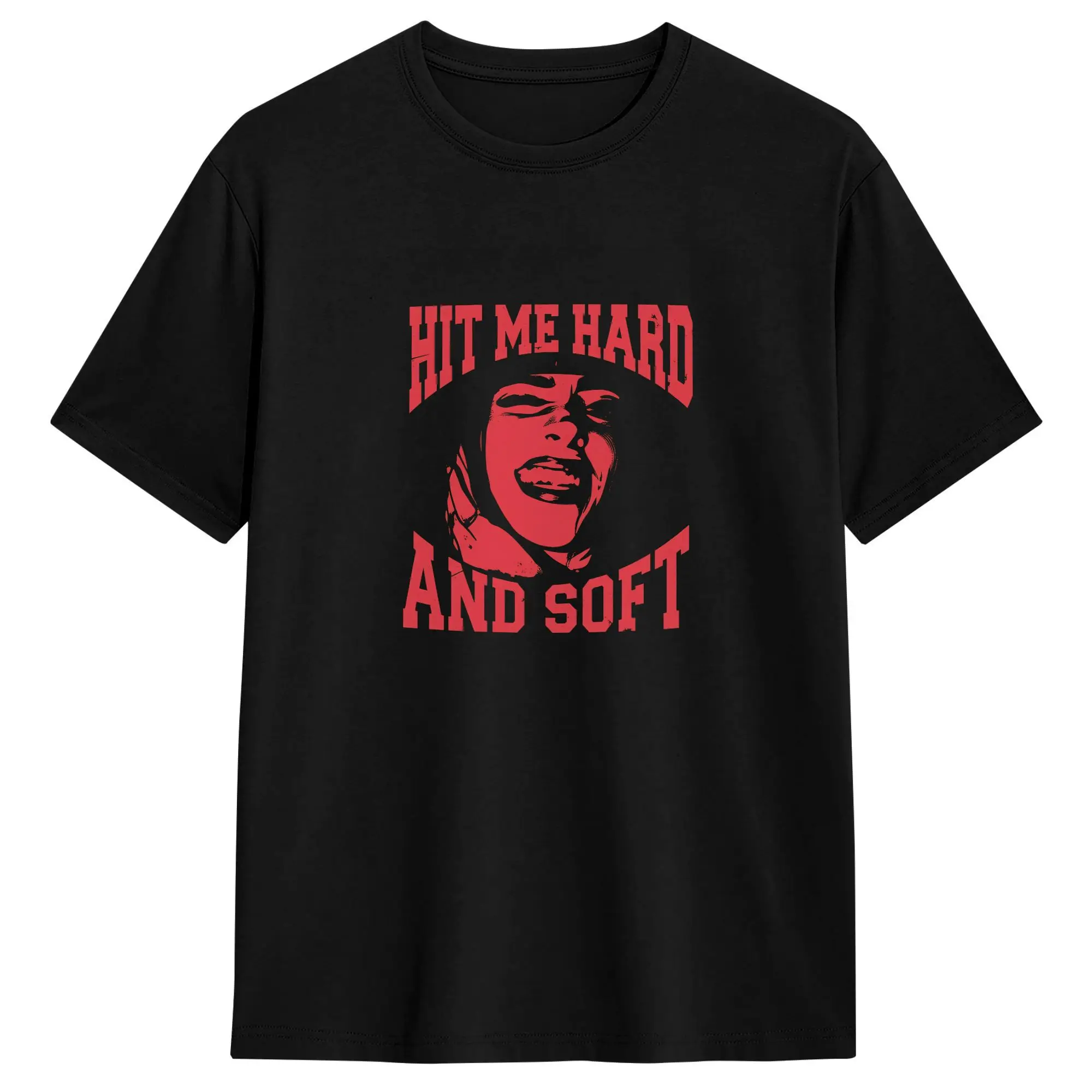  B-Billie Eilishs  T-Shirt Summer  100 Cotton T Shirts For Couple Loose Tee Shirt Short Sleeve Y2K Funny Top Tees