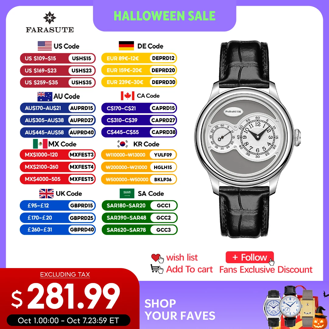 FARASUTE Retro Hangzhou Customized Automatic Mechanical Watch Men Fashion Sapphire Wristwatch Waterproof Montres Pour Hommes
