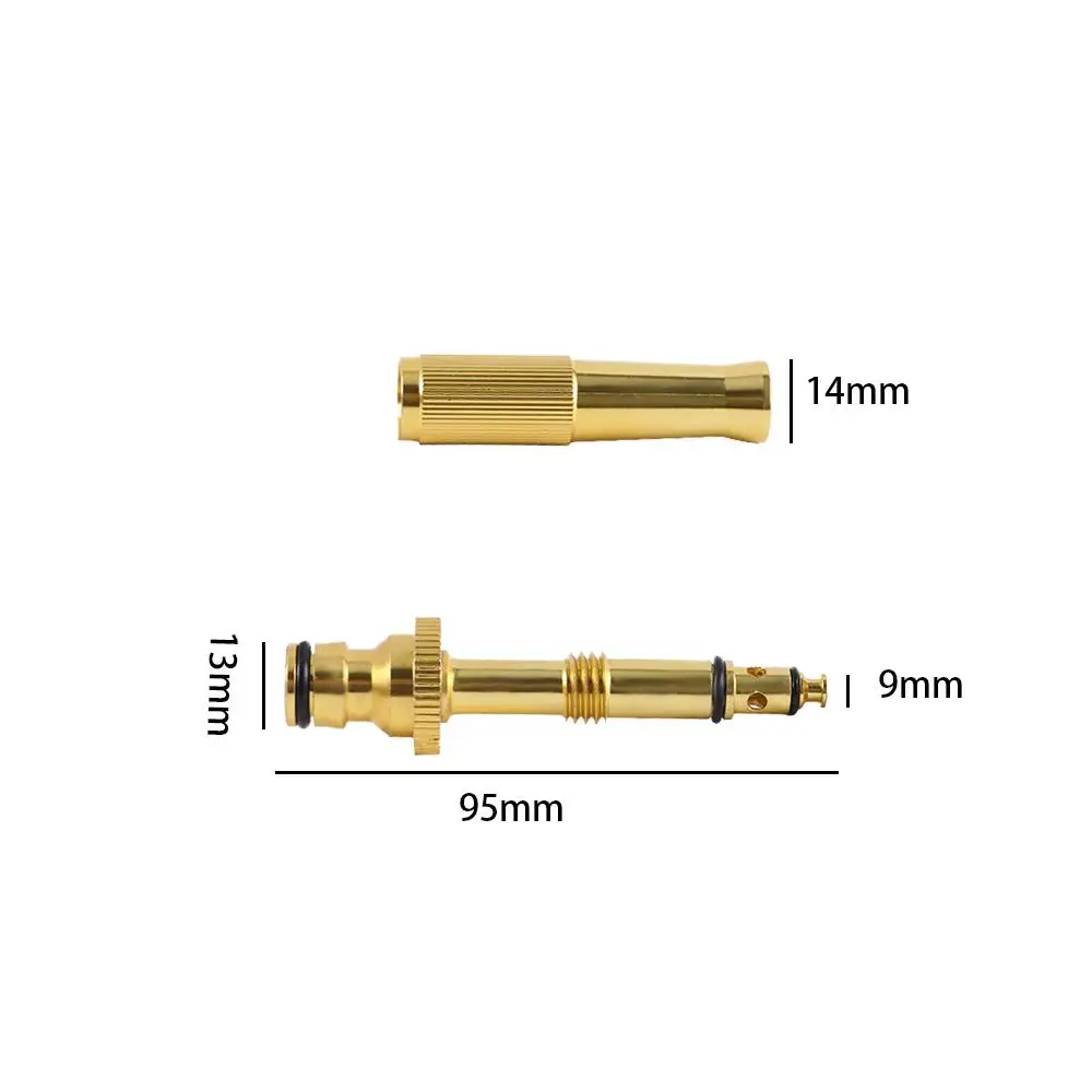 

Lawn Watering Hose Brass High Pressure Spray Nozzle Garden Tool Sprinkler Water