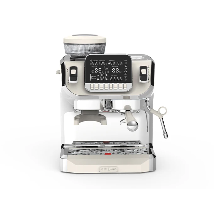 New Commercial/Home Automatic Coffee & Tea Brewer Espresso Machine with Milk Frothing Function