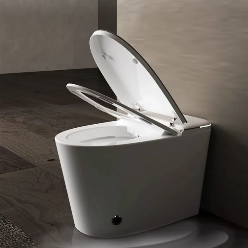 

Voice limit integrated toilet, foam automatic hot flip smart water pressure