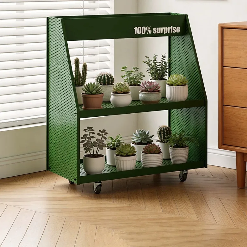 Flower Display Plants Stand Corner Metal Terrace Flower Plants Stand Cute Living Room Estante Para Plantas Garden Furniture