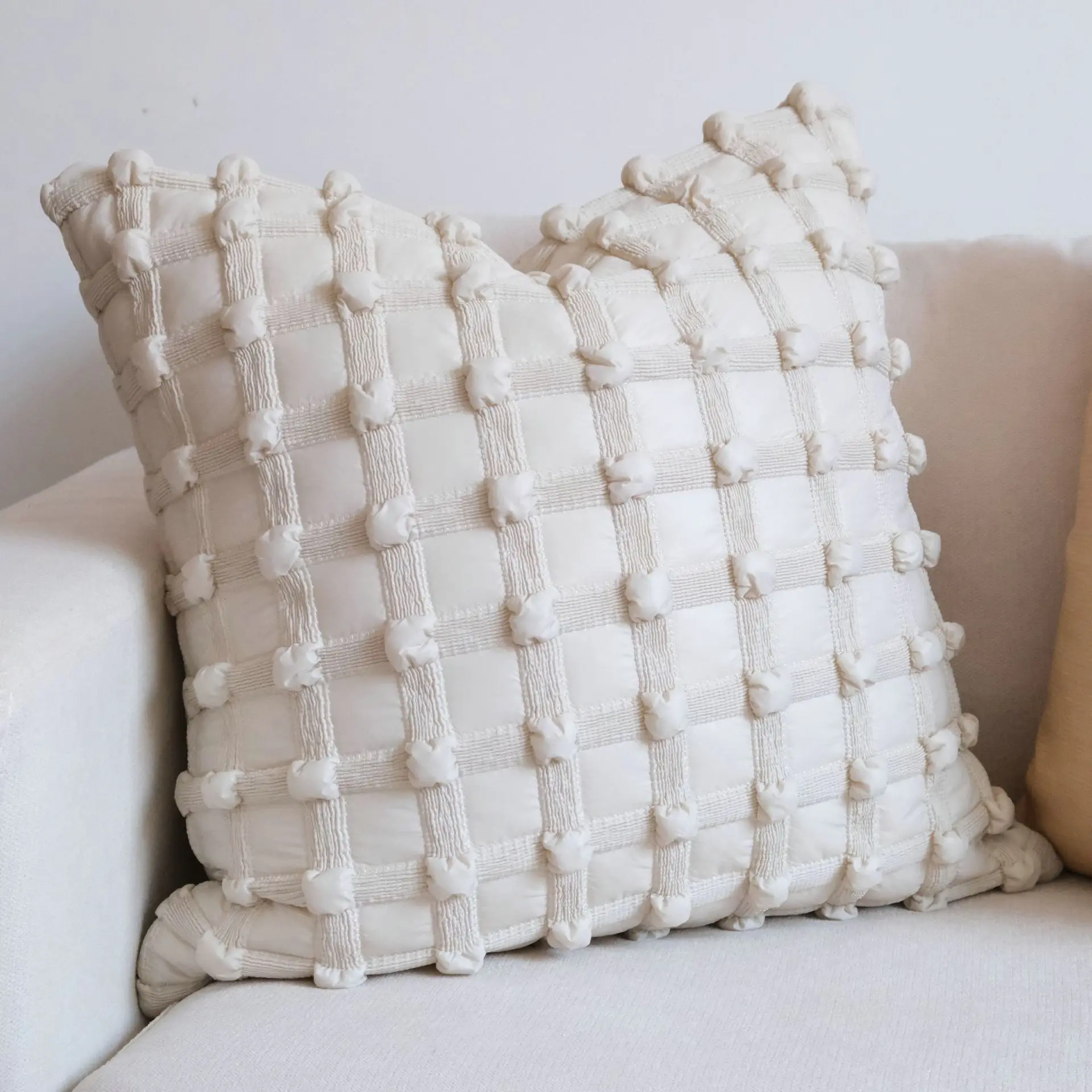 Pillow Personality Bubble Three-dimensional Fashion Living Room Sofa Simple Cushion Cover Ins Wind Versatile By Pillowcase