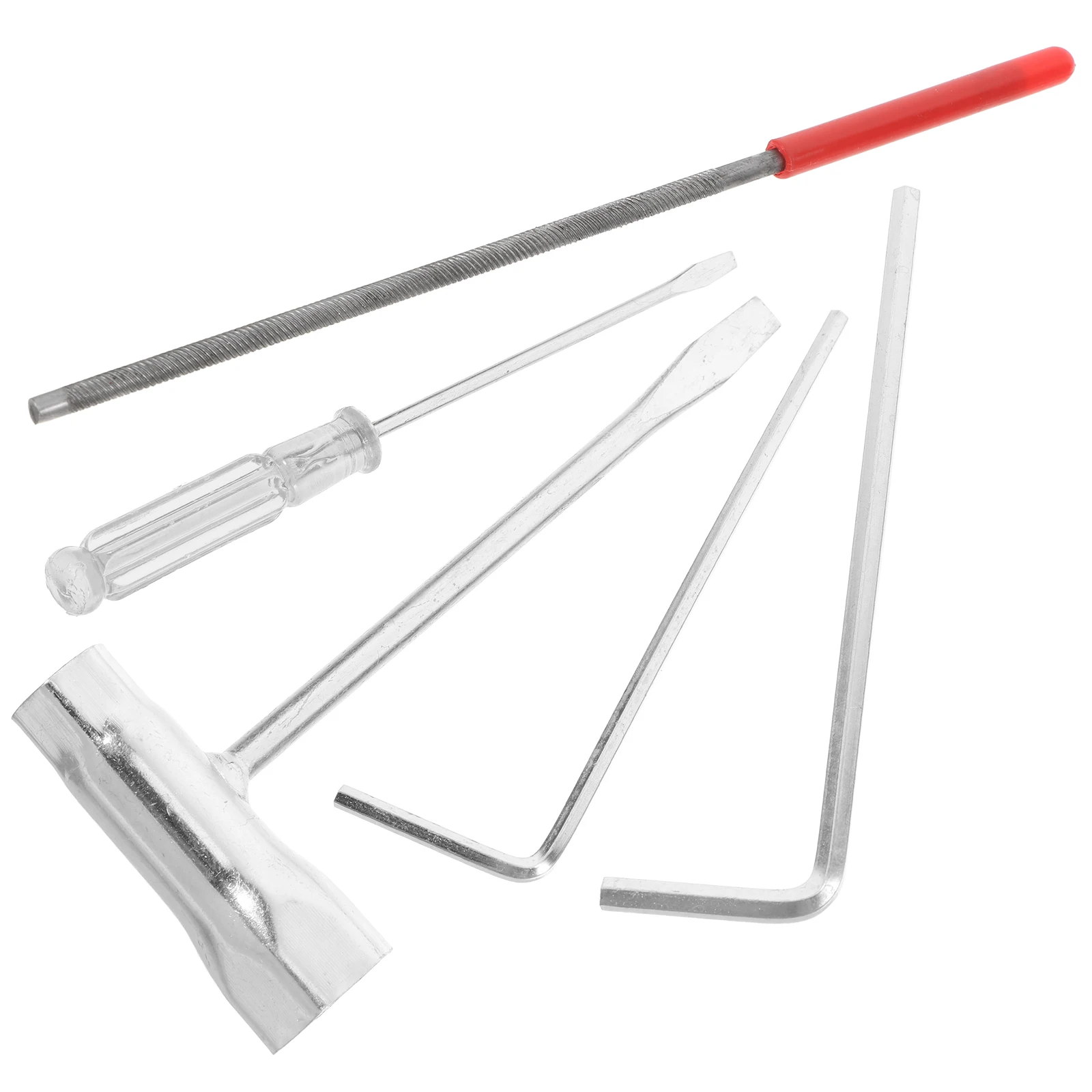 

14 pcs Chain Saw Tool Kit Accessories for Chainsaw Carburetor Adjustment Wrench TSocket Screwdriver File Maintenance Portable