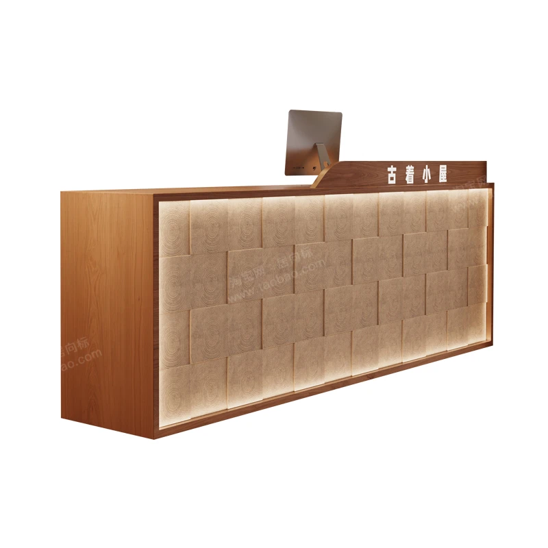 Bank Comptoir مكتب الاستقبال مقهى الإعلان منصة حامل قاعة الأعمال مكتب الاستقبال الأدراج الصغيرة Caisse الأثاث الفاخر