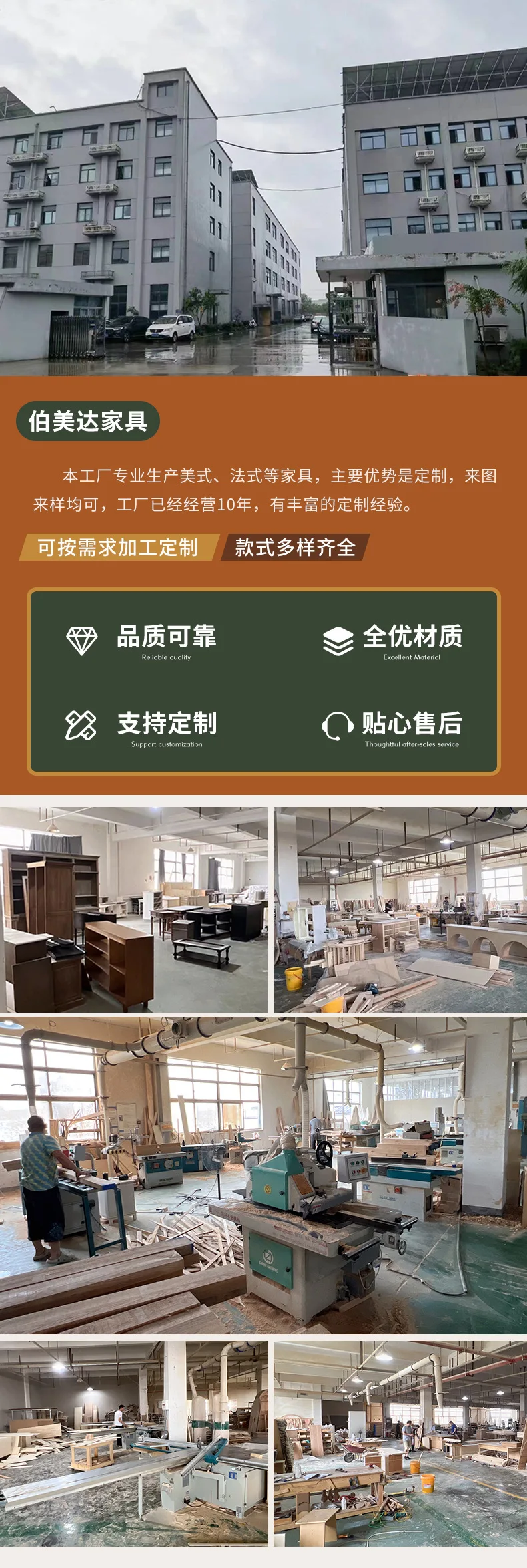 フランスのレトロな無垢材のドレッサー、ヴィラ、中世のオルガン、ローラーシャッター、ロッカー