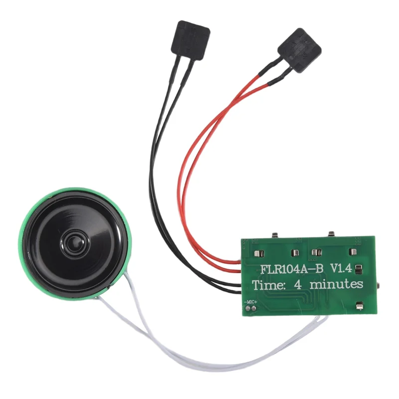 B44C DIY Voice Sound Chip Voice Greeting Card 4 Minutes Recording Playback For Holiday Luggage Replacement