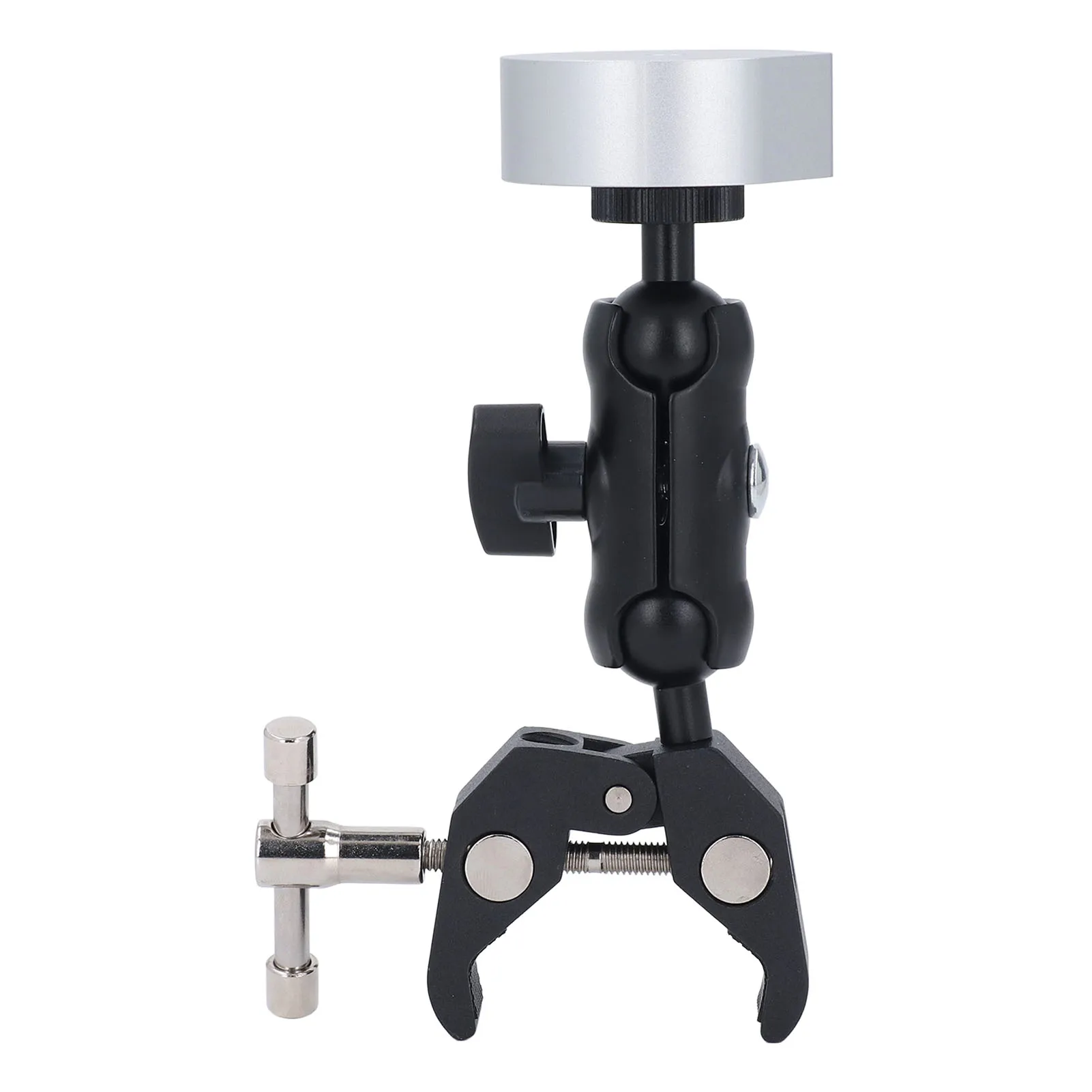 미니 더블 볼 헤드용 RV 사다리 마운트 강력한 클립 다기능 조절식 클램프 마운트 폴 RV 트레일러 요트용