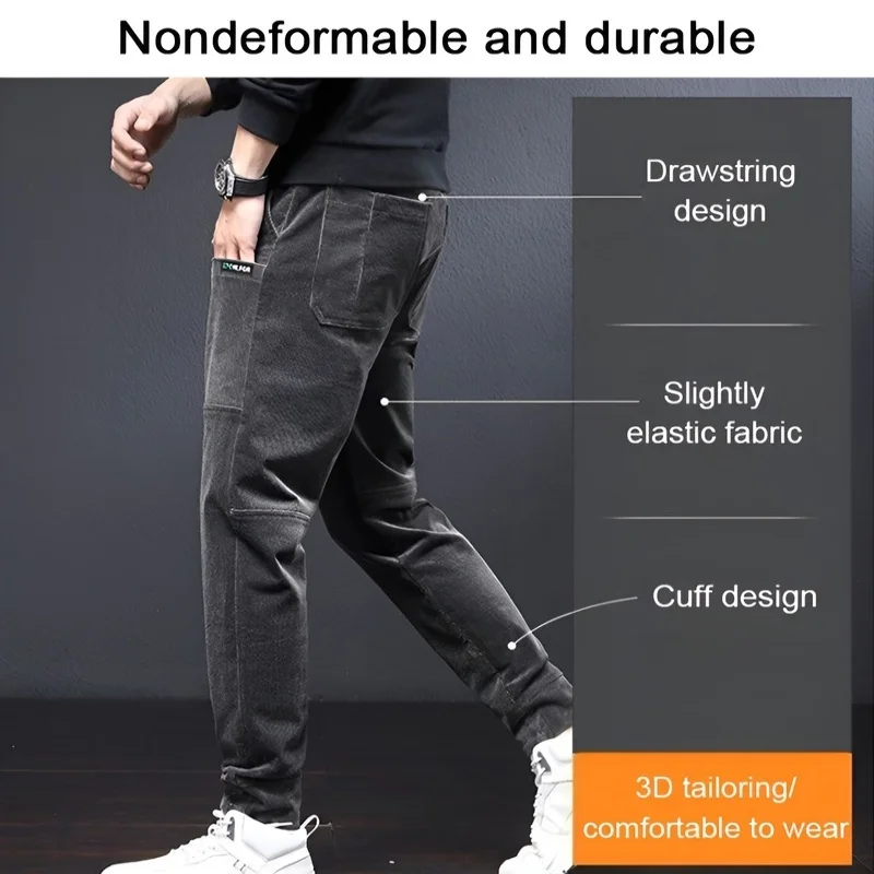 

Casual corduroy for