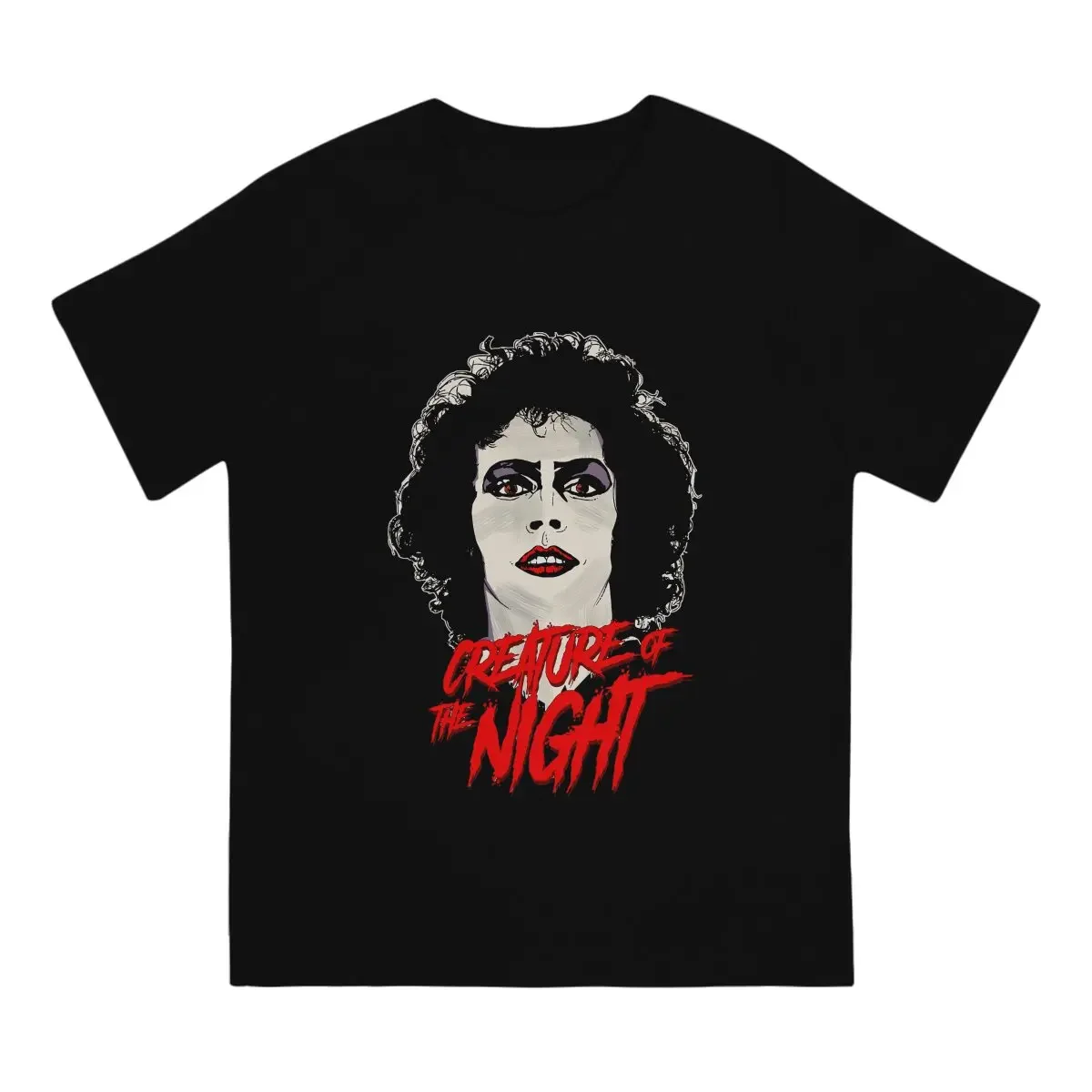 Creature of the Night The Rocky Horror Picture Show Men T Shirt Punk O-Neck TShirt Harajuku Tops