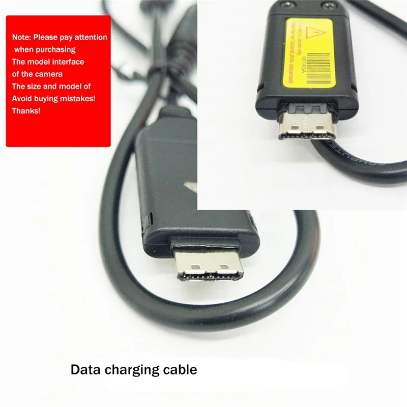 Convient pour Samsung Câble de données de charge de l'appareil photo SUC-C3 C5 C7 CB20U05A/B Câble de charge USB 0.5 mètres