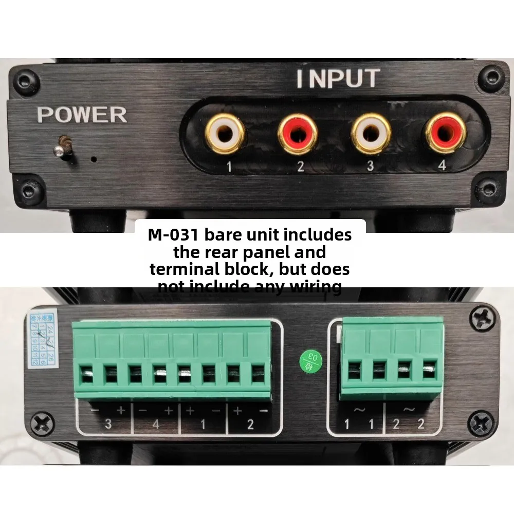 Professional Finished TA7240 Amplifier with Low Noise Preamplifier Versatile DIY Audio Module for Home Theater and Stereo System