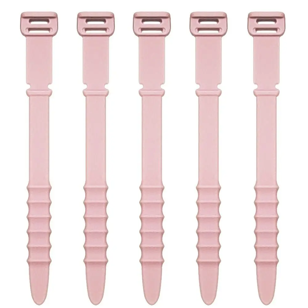 Strap Mobile Phone Charging Fixer Clip Line Management Phone Data Cable Cord Organizer Cable Tie Data Cable Winder Wire Winder