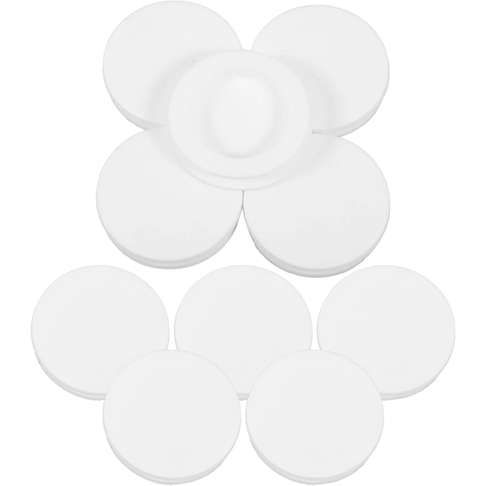 10Pcs PVC Bottom Plug for Money Bank Piggy Bank Storage Jar Sealing Stopper Secure Coin Storage Dustproof Moisture Resistant