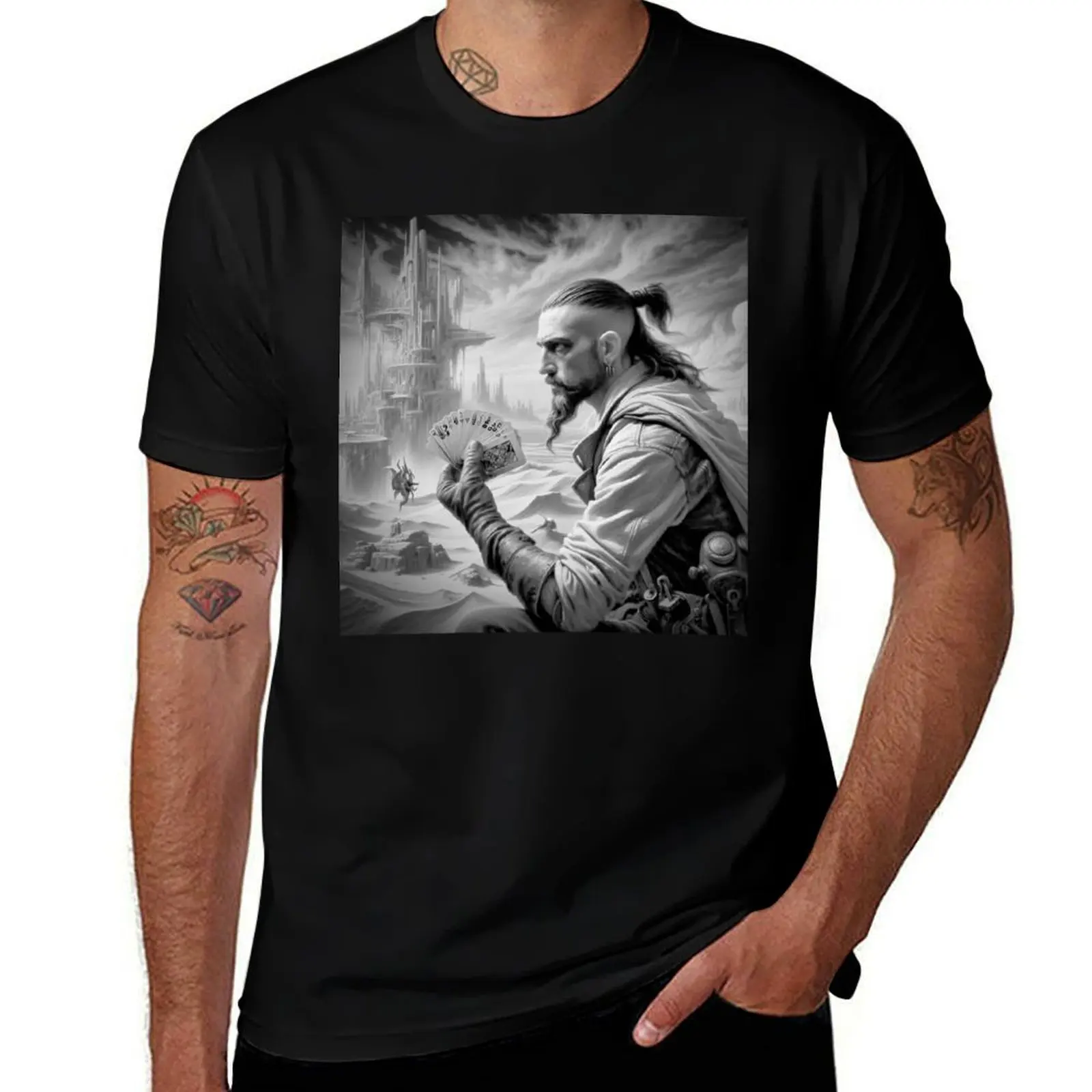 

Desert Cardmaster of the Spires T-Shirt tops custom shirt plus size clothes anime shirt t shirts for men pack