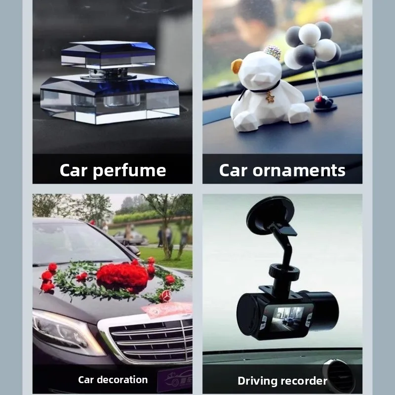 2 قطعة شريط مزدوج الجوانب لاصق أكريليك مقاوم للخدمة الشاقة قابل للإزالة لا بقايا لثائق المكاتب الداخلية للسيارة ديكور المنزل