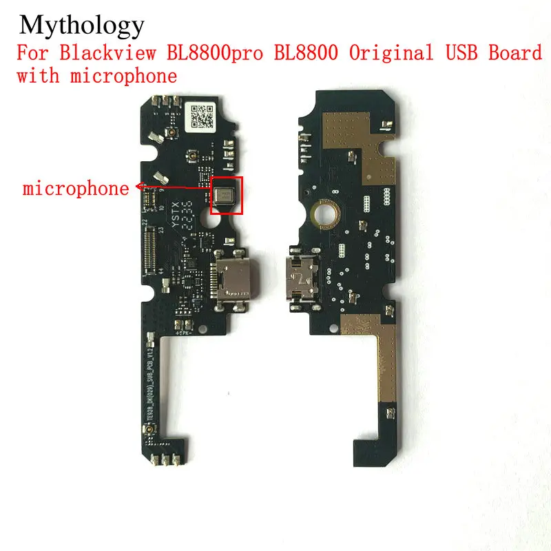 Oryginalne płyta USB dla Blackview BL8800 Pro 5G Port ładowania USB obwody do ładowarki mikrofonowej akcesoria do telefonu mobilnej