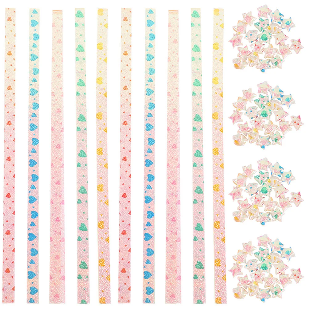 480Pcs Origami Star Paper Strips Easy Fold Decoration Gift Making Adults Handwork Party Home Decor Versatile Ornaments