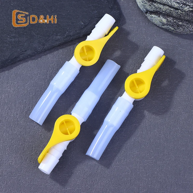 1/2/5pcs Comfort Flow Catheter Valve Two Way Valve - Easy To Use Lever Faucet, Tubes Optimized For Comfort Of Urinatio