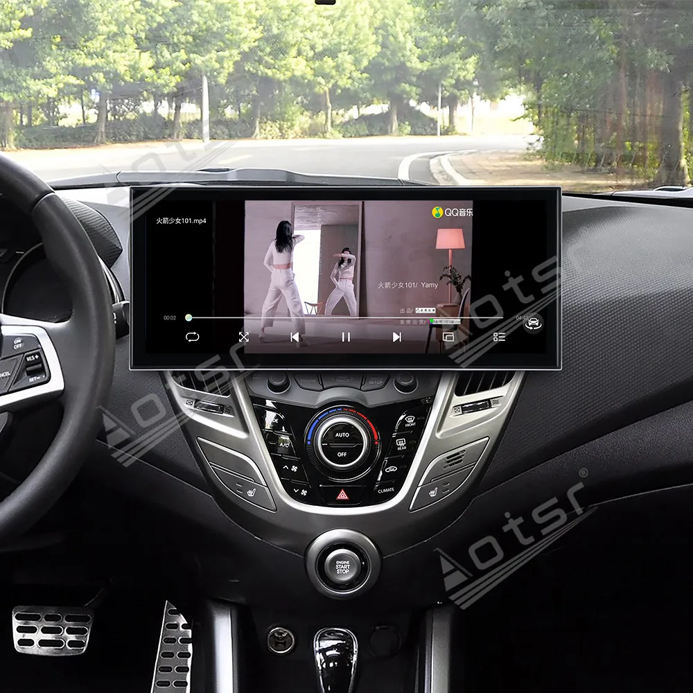 

15,8-дюймовый автомобильный радиоприемник Android Qualcomm Carplay для Hyundai Veloster FS 2011~2017, автомобильное авторадио, мультимедийный плеер, GPS-навигатор, головное устройство