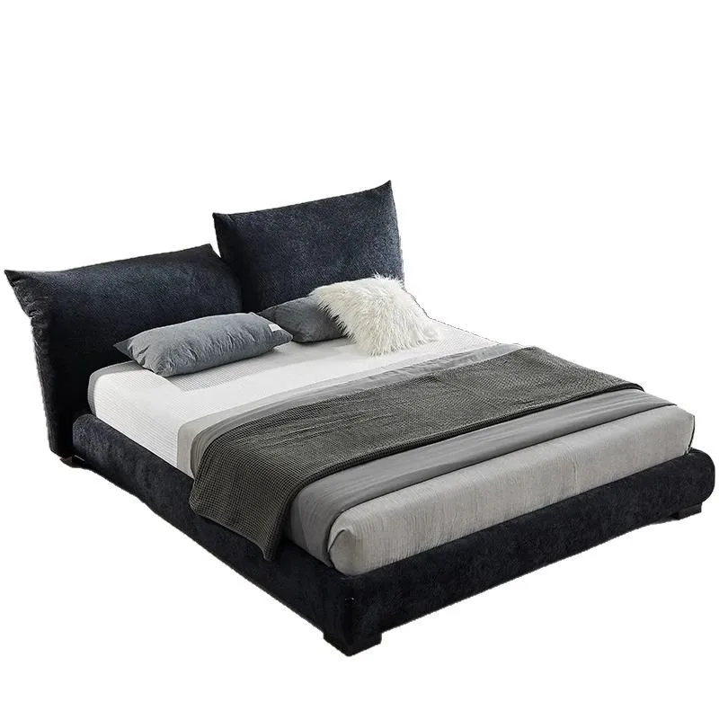 

Furniture, Italian, Light Luxury, Minimalist, Petal Bed, Master Bedroom, Modern, Softwrap Double Bed