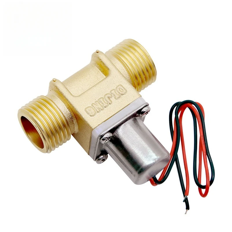 G1/2 Micro Pulse Solenoid Valve for Sanitary Ware, 4-Pipe Sensor-Activated Flushing System