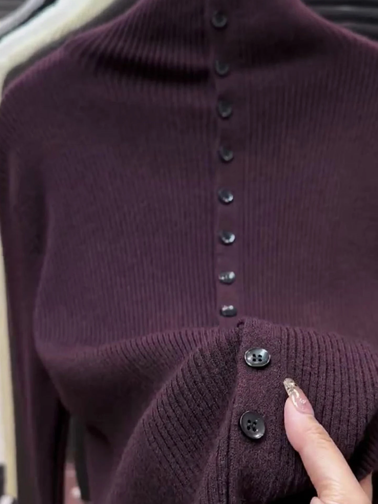 كارديجان أنيق محبوك مفتوح بأكمام طويلة بلون موحد، قميص أساسي نحيف وعصري، قطعة نسائية فريدة للخريف والشتاء