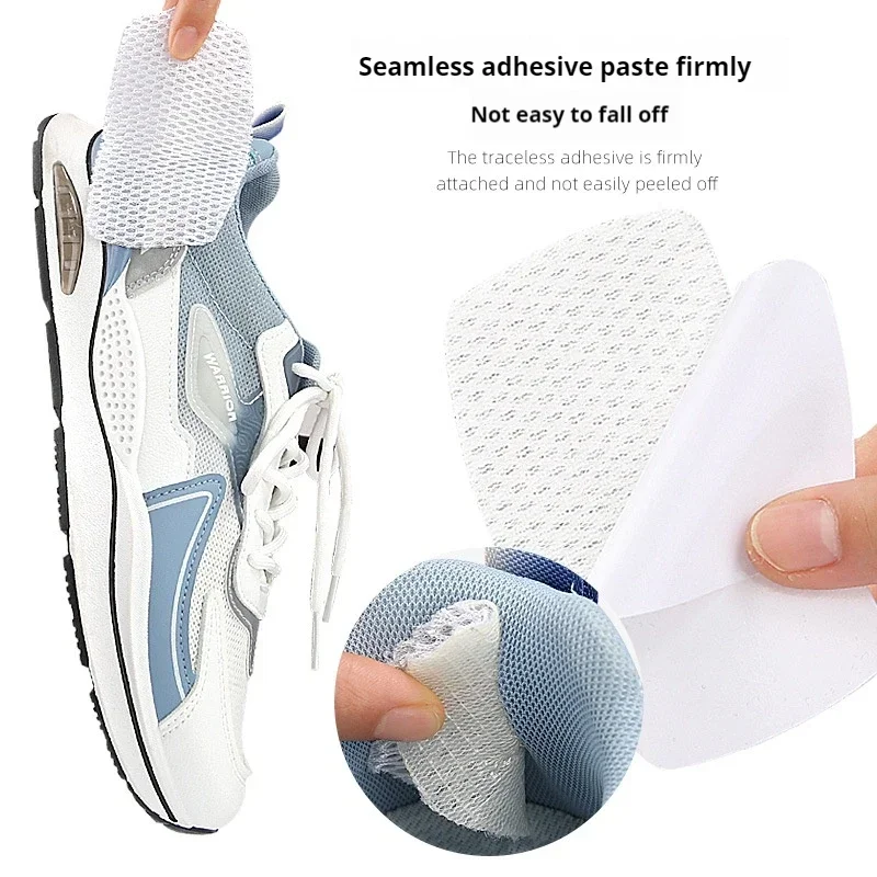 NEW Pads Patch Sneakers Mesh Sports Shoes Patches Tennis Shoe Heel Protector Adhesive Patch Repair Shoes Heel Foot Care Products