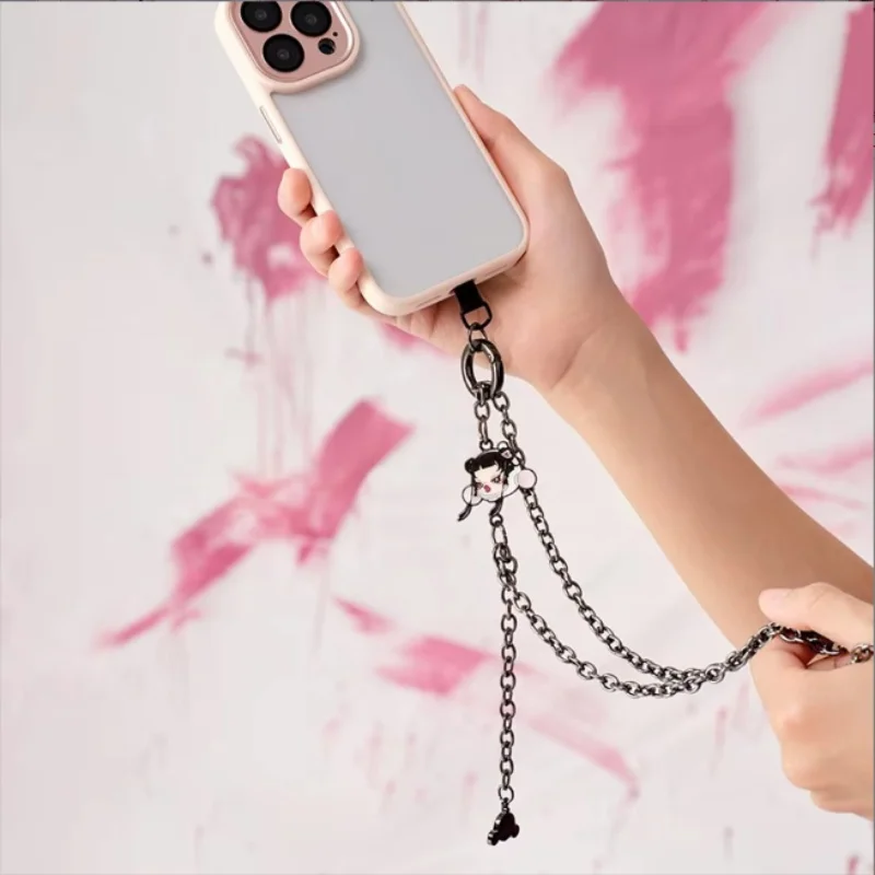 Cheers To Myself Series Blind Box Skullpanda Fashion Cell Phone Chain Trend Phone Lanyard Mystery Box Kawaii Ornament Girls Gift