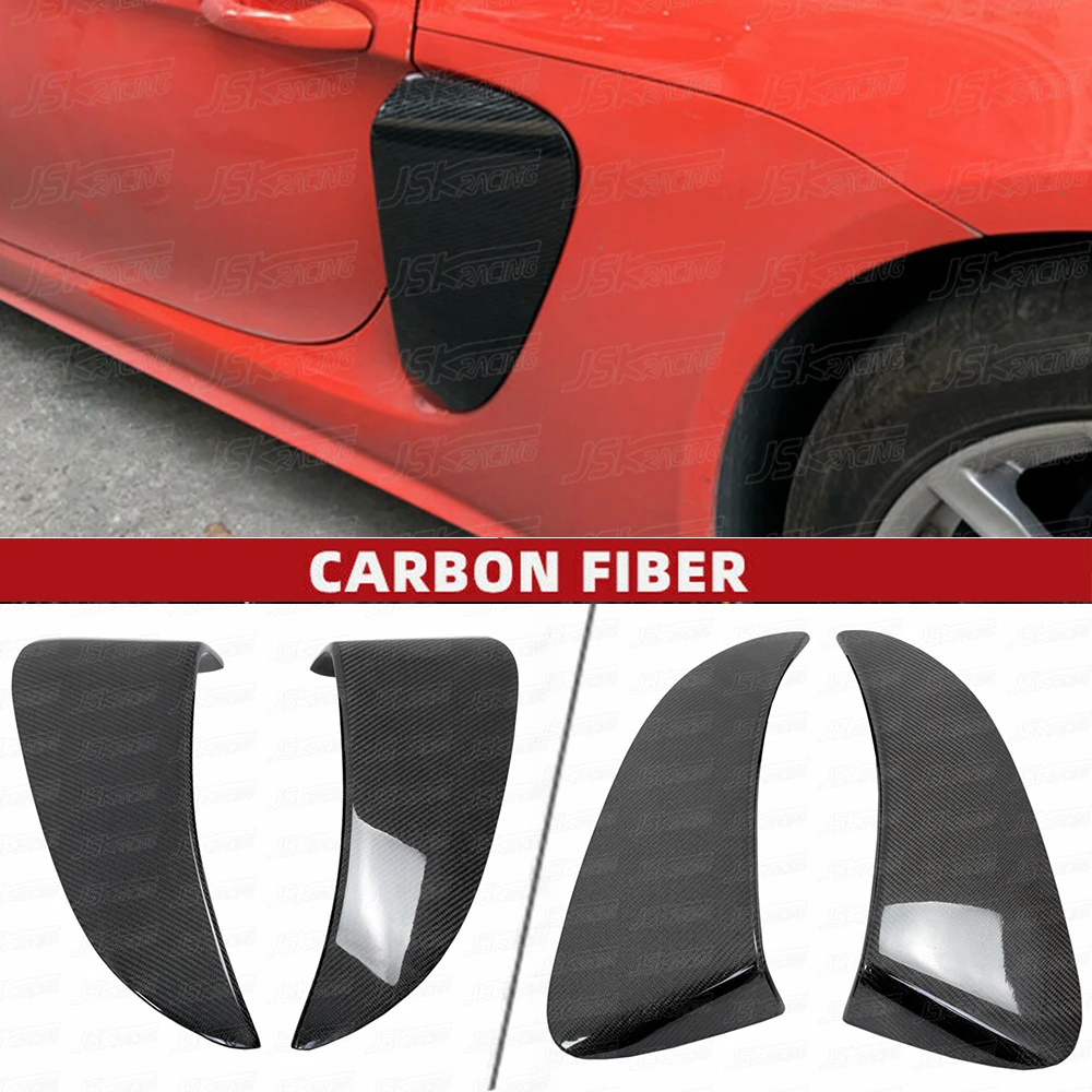 Jsk Style Carbon Fiber Side Vent For Porsche Boxster 718 2016-2019(JSKPCBX16008)