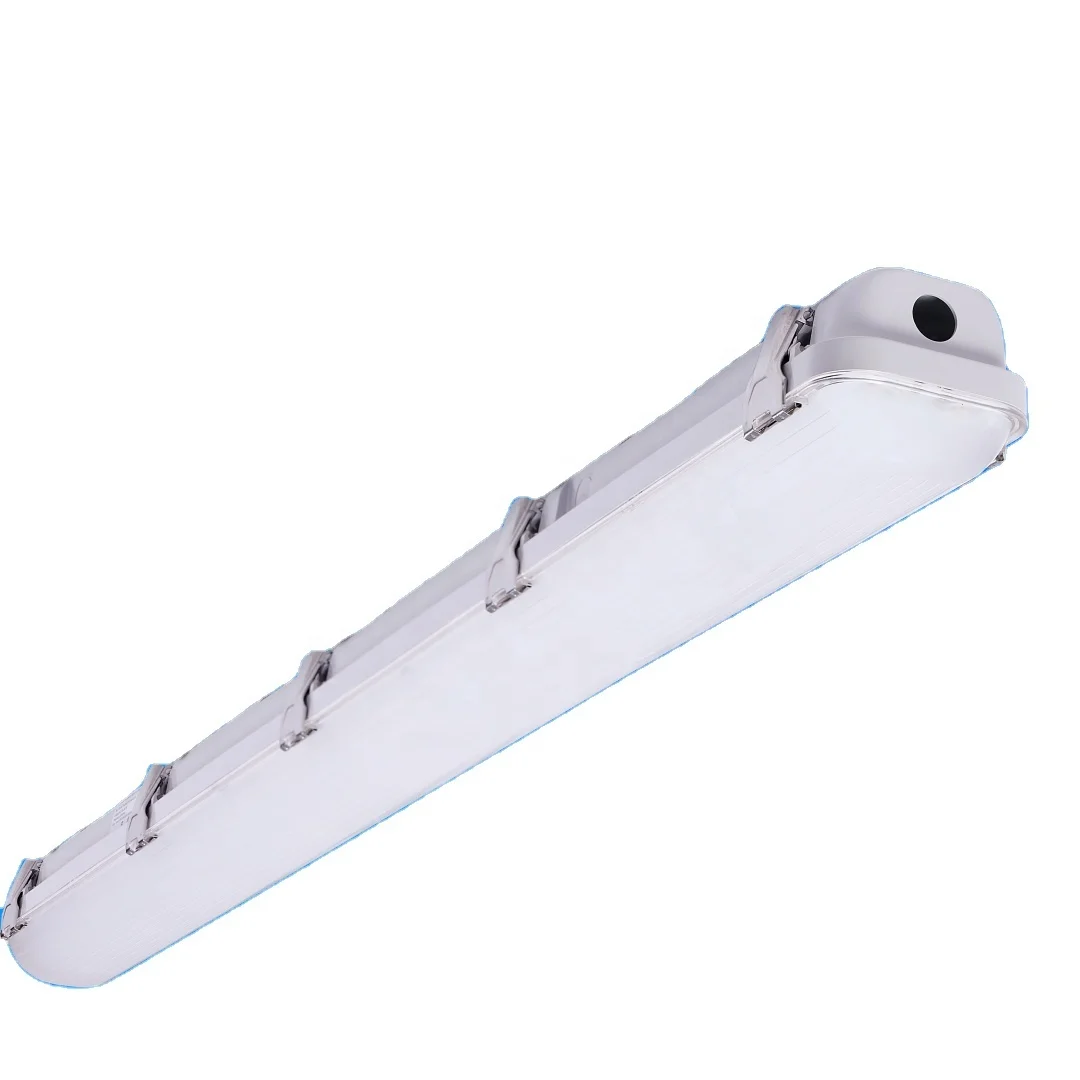 

8FT 110W IP66 NEMA 4X Aquarium Lights with PC Lamp Body for Farm Use Vapor Tight LED Tri-proof Light