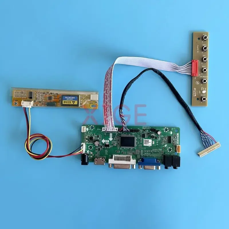 

For LP150X09-A5 LP150X10-B5K8 MNT68676 Controller Driver Board HDMI-Compatible 1024*768 1CCFL Display LVDS-30Pin DIY Kit DVI VGA