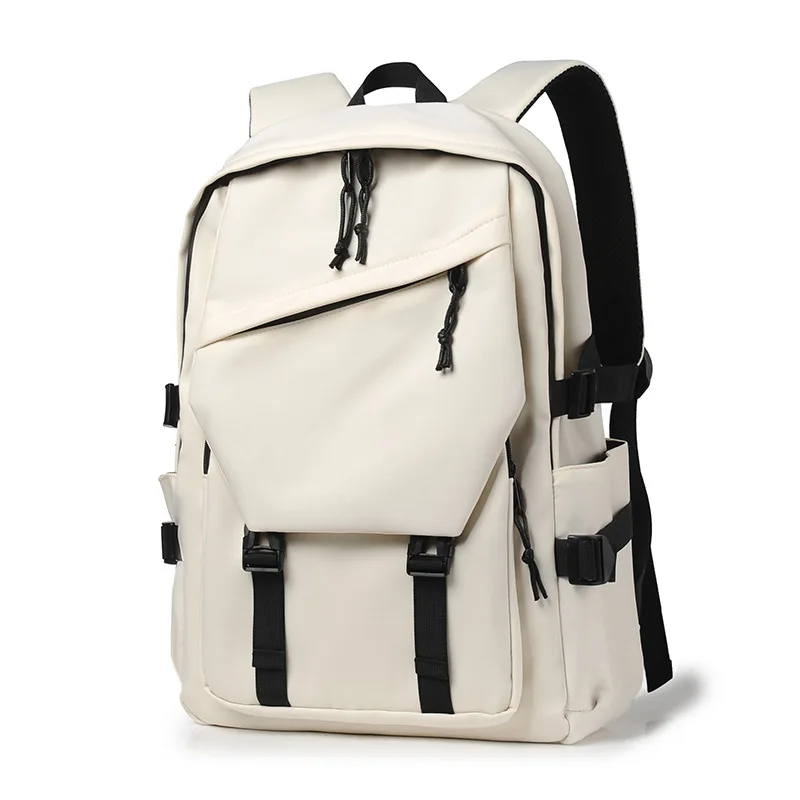 Trendy and minimalist couple backpack, junior high school, high school, college student backpack, stylish and bright appearance