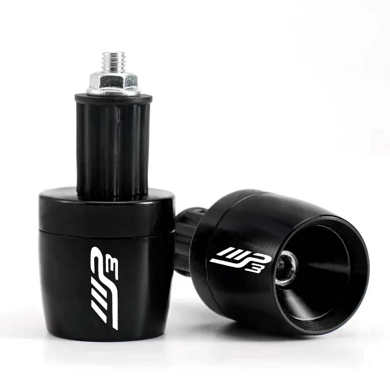 Motorcycle Handlebar Grips Ends Handle Bar Cap End Plug For Piaggio MP3 250 300 400 500 MP3300 MP3250 MP3400 MP3500 Accessories