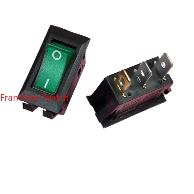 

10PCS Ship type switch RL1-5 16A T125/55 1E4 two gears three feet, with light