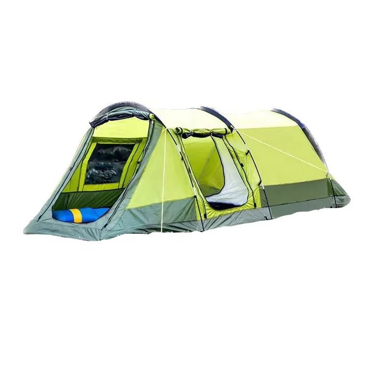 2023 Family Camping Tent Tunnel Tent For 4 Person Porch Dome Tent With Carry Bag