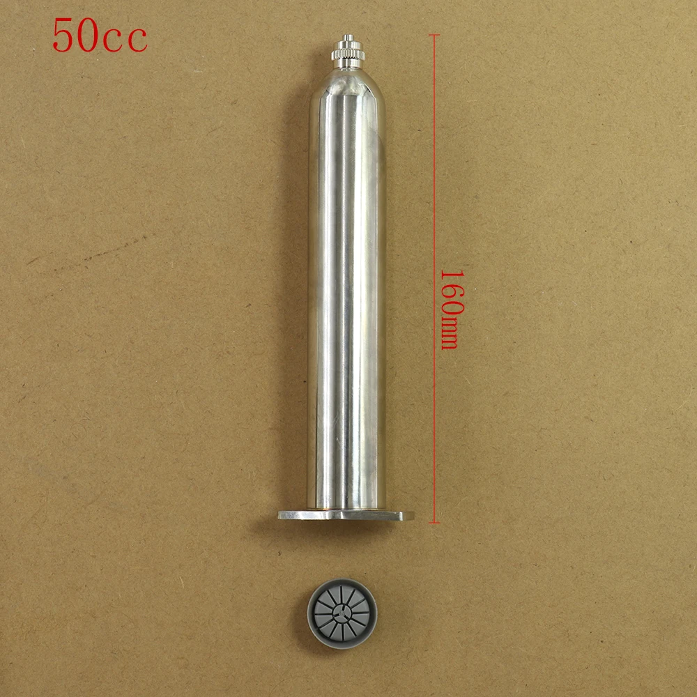 Kleber-Dosierfässer im japanischen Stil, Edelstahl-Industriespritze 30 cc, 50 cc – Detail 6