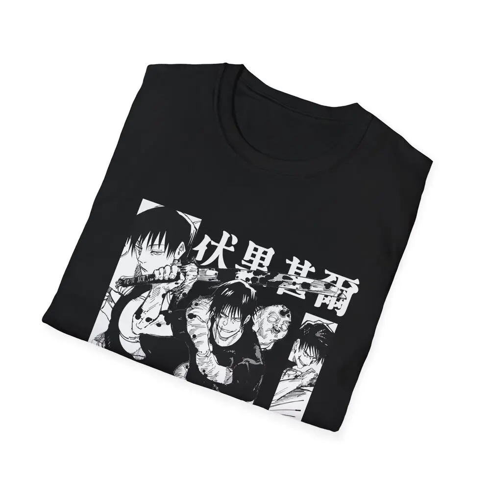 Toji Fushiguro Anime T-shirt Jujutsu Kaisen Anime Manga Shirt Japanese Anime T