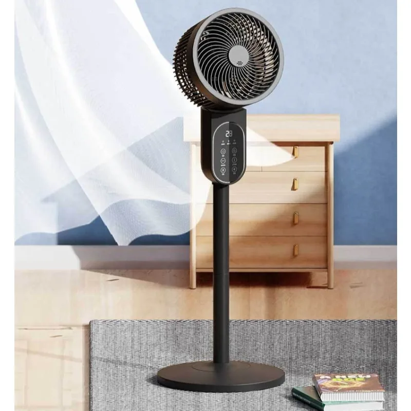 Air Circulation Floor Standing Fan Quiet New Model Lightweight Floor Fan High Wind Air Circulator Air Cooler Vertical Fan Stand