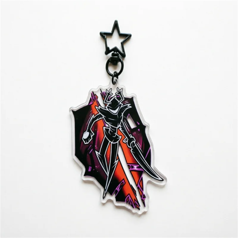 Deltarune Roaring Knight Chapter 4 Acrylic Keychain And Charm Collectible - Anime Game Inspired Design for Fans